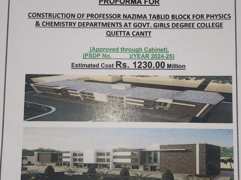 Nazima Talib block Construction 3